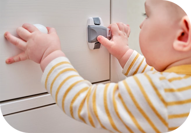 hacer un entorno seguro en casa para el bebé Hacer de la casa un entorno seguro para el bebé